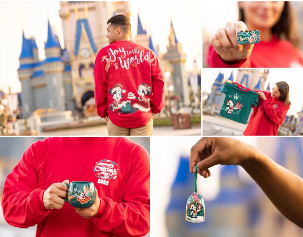 Mickey’s very merry Christmas party merchandise
