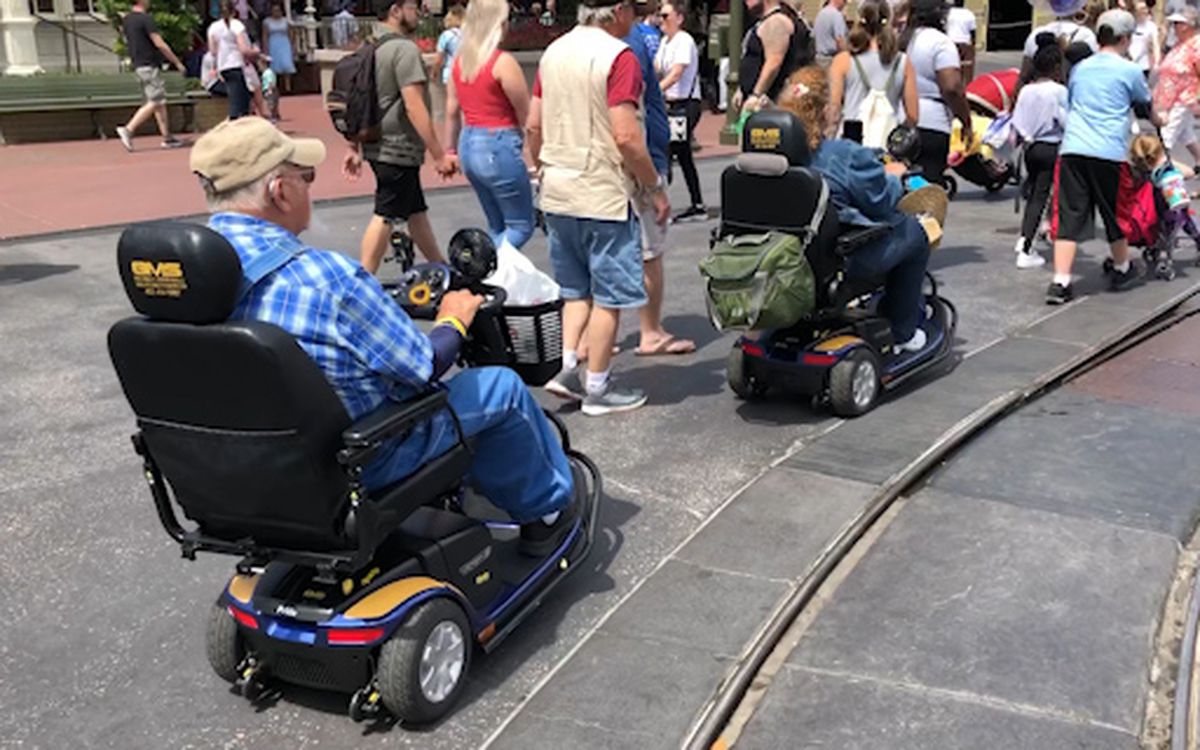 Scooters at Disney Scooters at Disney